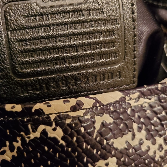 SOLD on other platform* Coach Madison python - Picture 11 of 11